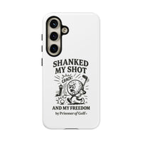 Shanked My Shot, Golf-Themed Phone Case, Funny Golf Gift, Golfer Accessory, Golf Lover's Case, Unique Sports Merchandise