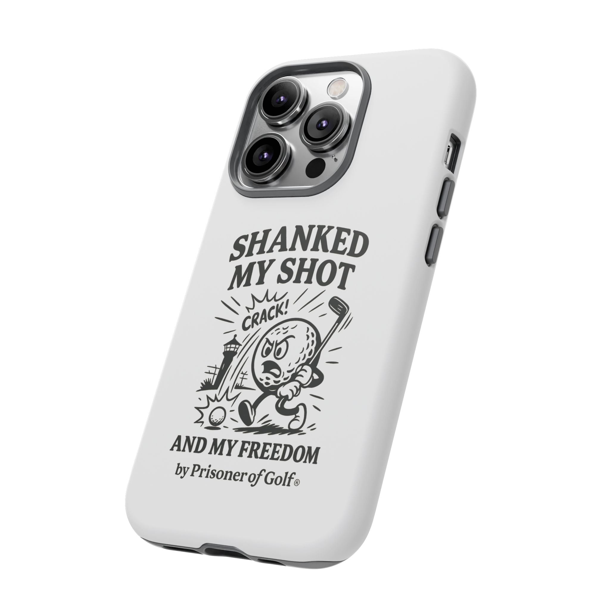 Shanked My Shot, Golf-Themed Phone Case, Funny Golf Gift, Golfer Accessory, Golf Lover's Case, Unique Sports Merchandise