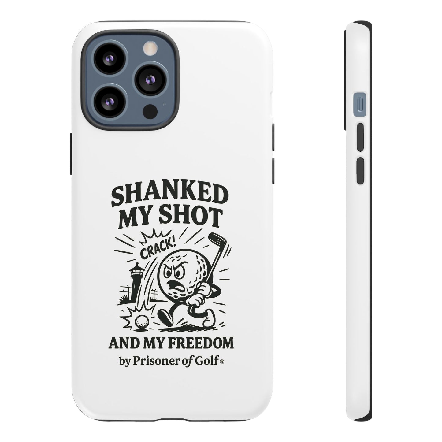 Shanked My Shot, Golf-Themed Phone Case, Funny Golf Gift, Golfer Accessory, Golf Lover's Case, Unique Sports Merchandise