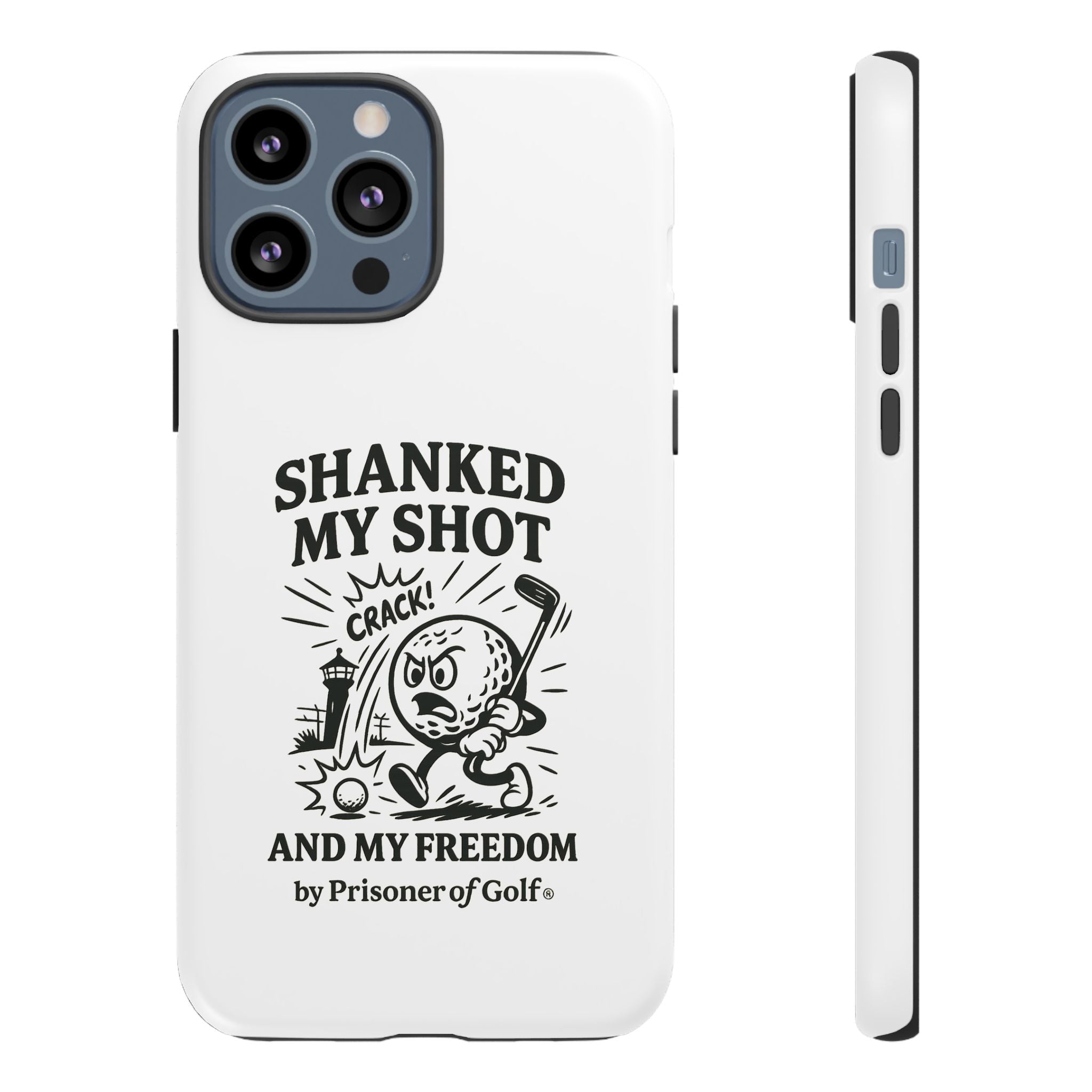 Shanked My Shot, Golf-Themed Phone Case, Funny Golf Gift, Golfer Accessory, Golf Lover's Case, Unique Sports Merchandise