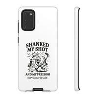 Shanked My Shot, Golf-Themed Phone Case, Funny Golf Gift, Golfer Accessory, Golf Lover's Case, Unique Sports Merchandise