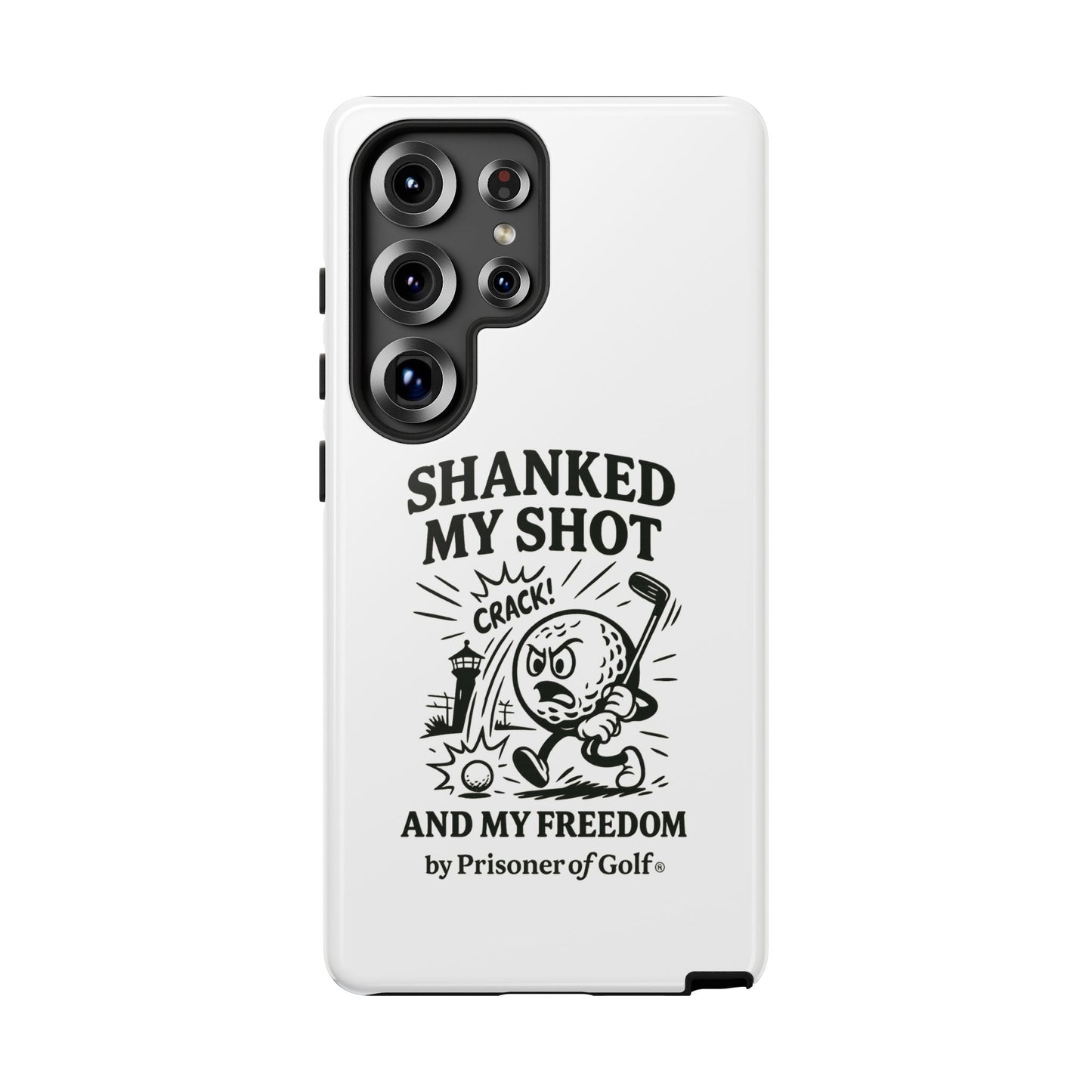 Shanked My Shot, Golf-Themed Phone Case, Funny Golf Gift, Golfer Accessory, Golf Lover's Case, Unique Sports Merchandise