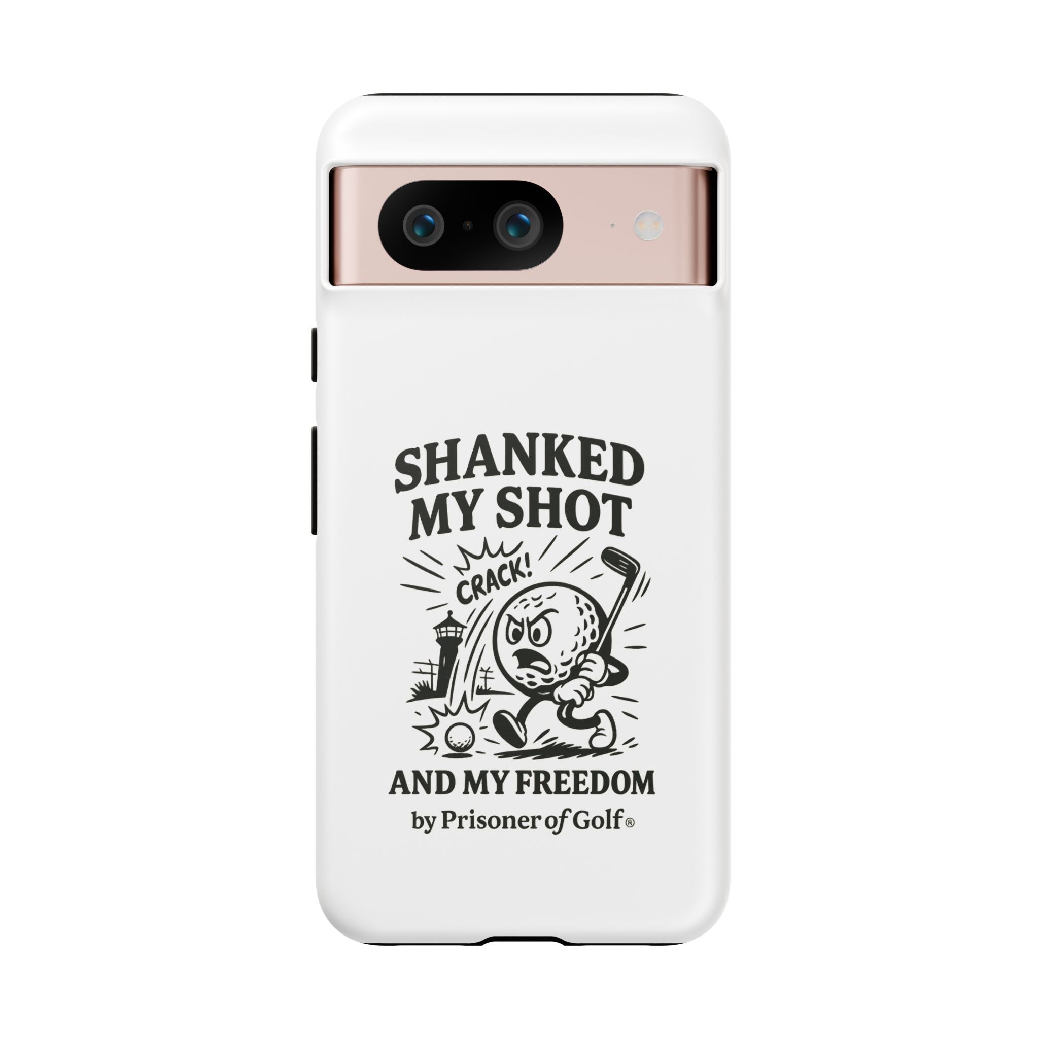 Shanked My Shot, Golf-Themed Phone Case, Funny Golf Gift, Golfer Accessory, Golf Lover's Case, Unique Sports Merchandise
