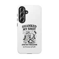 Shanked My Shot, Golf-Themed Phone Case, Funny Golf Gift, Golfer Accessory, Golf Lover's Case, Unique Sports Merchandise