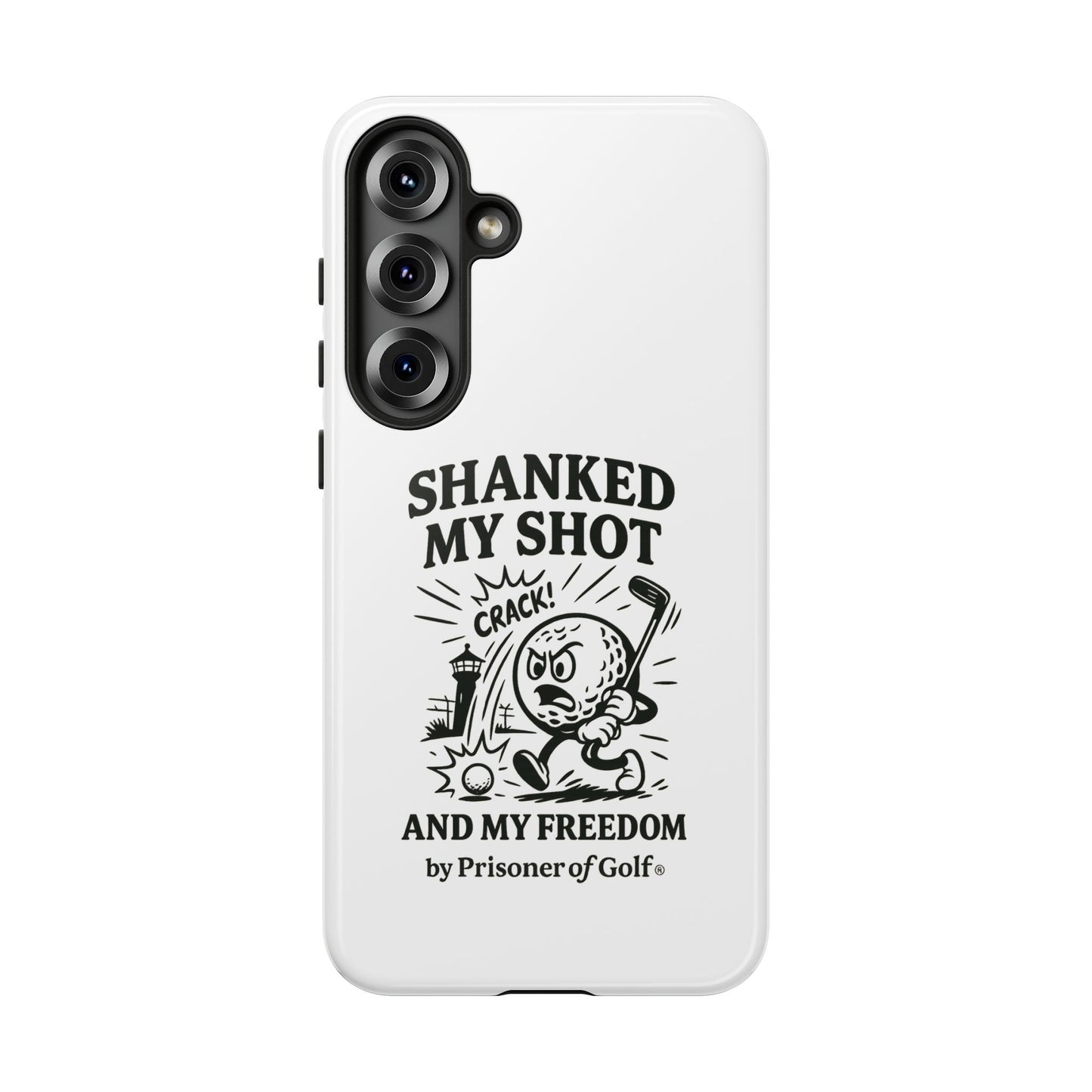 Shanked My Shot, Golf-Themed Phone Case, Funny Golf Gift, Golfer Accessory, Golf Lover's Case, Unique Sports Merchandise