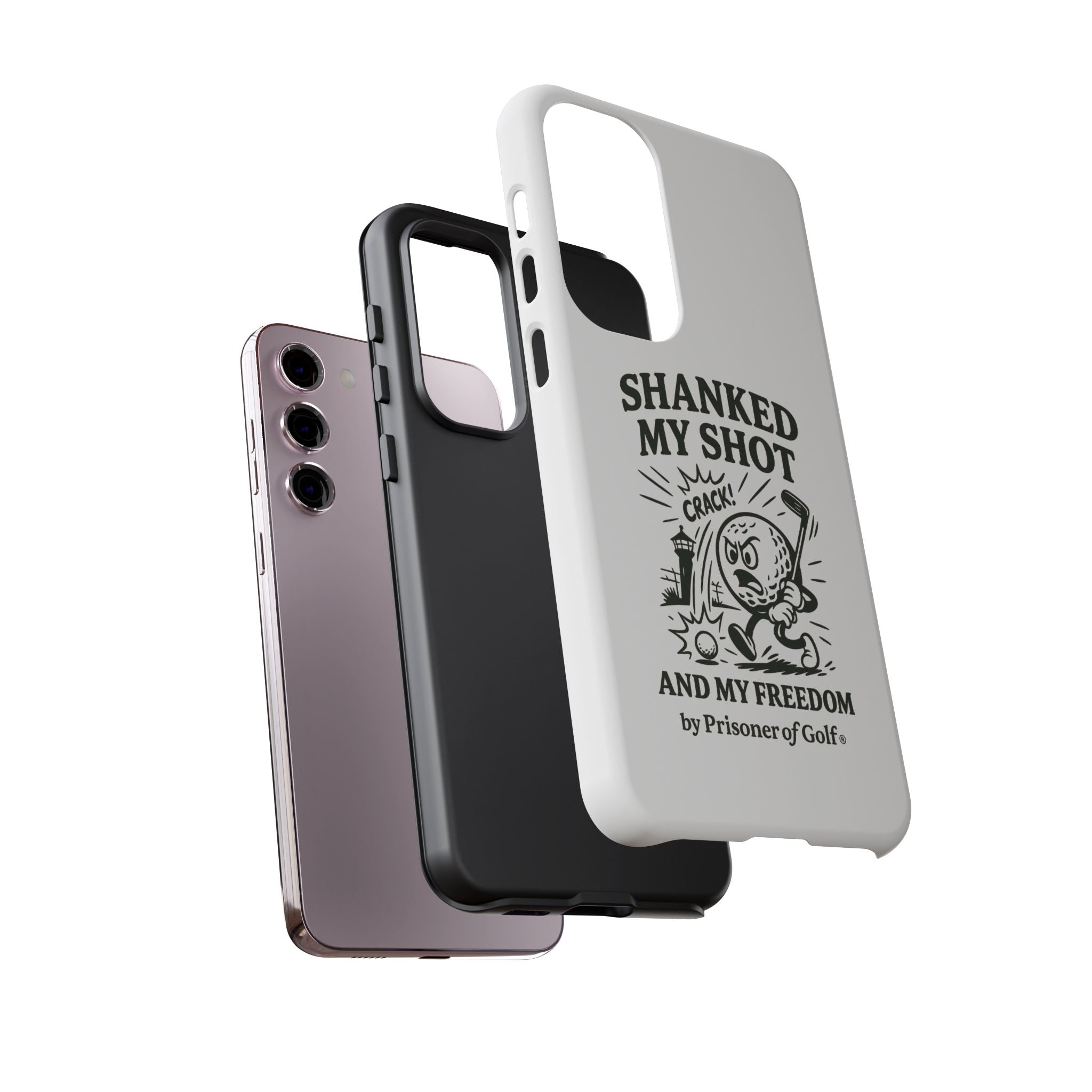 Shanked My Shot, Golf-Themed Phone Case, Funny Golf Gift, Golfer Accessory, Golf Lover's Case, Unique Sports Merchandise