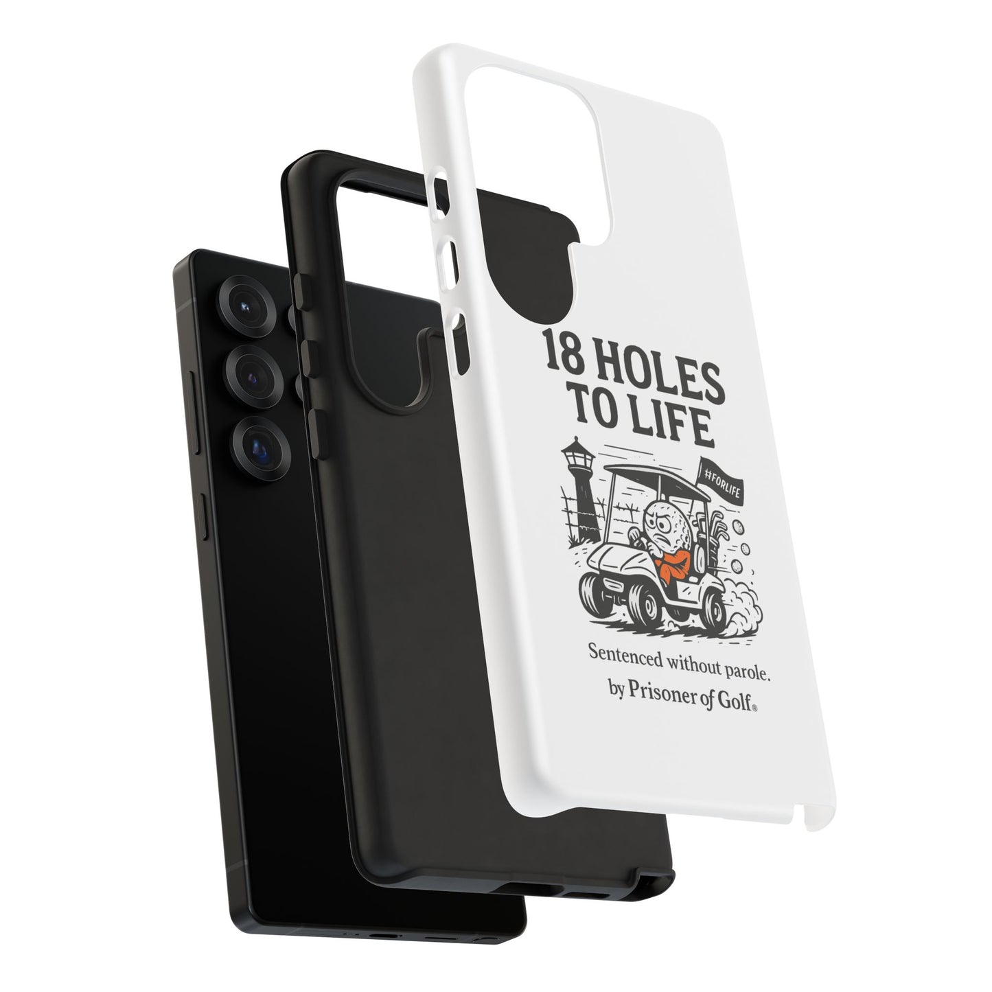 18 Holes to Life, Golf-Themed Phone Case, Funny Golf Gift, Golfer Accessory, Golf Lover's Case, Unique Sports Merchandise