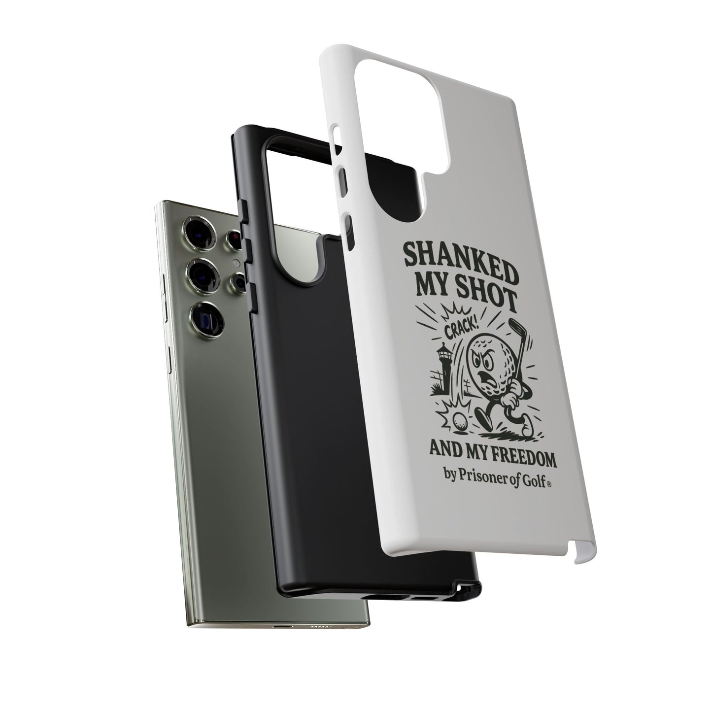 Shanked My Shot, Golf-Themed Phone Case, Funny Golf Gift, Golfer Accessory, Golf Lover's Case, Unique Sports Merchandise