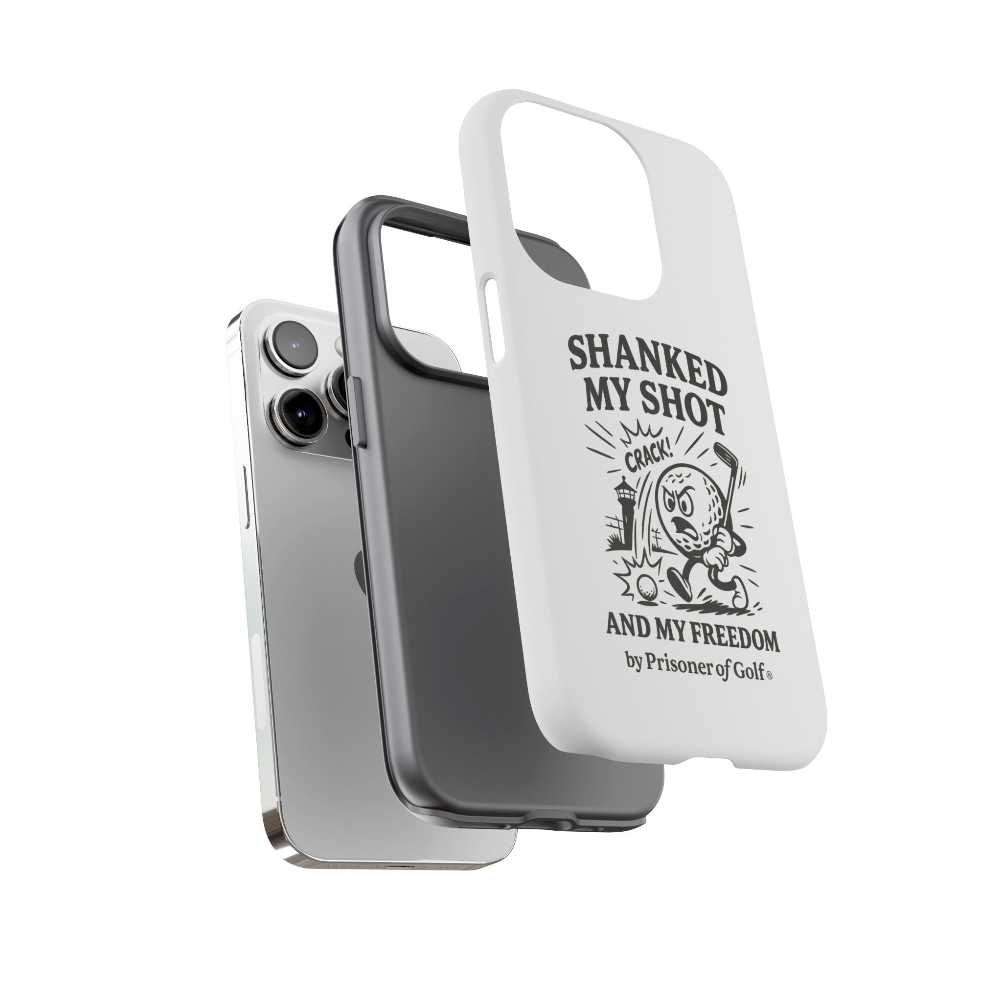 Shanked My Shot, Golf-Themed Phone Case, Funny Golf Gift, Golfer Accessory, Golf Lover's Case, Unique Sports Merchandise