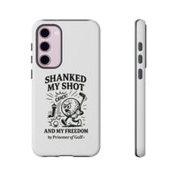 Shanked My Shot, Golf-Themed Phone Case, Funny Golf Gift, Golfer Accessory, Golf Lover's Case, Unique Sports Merchandise