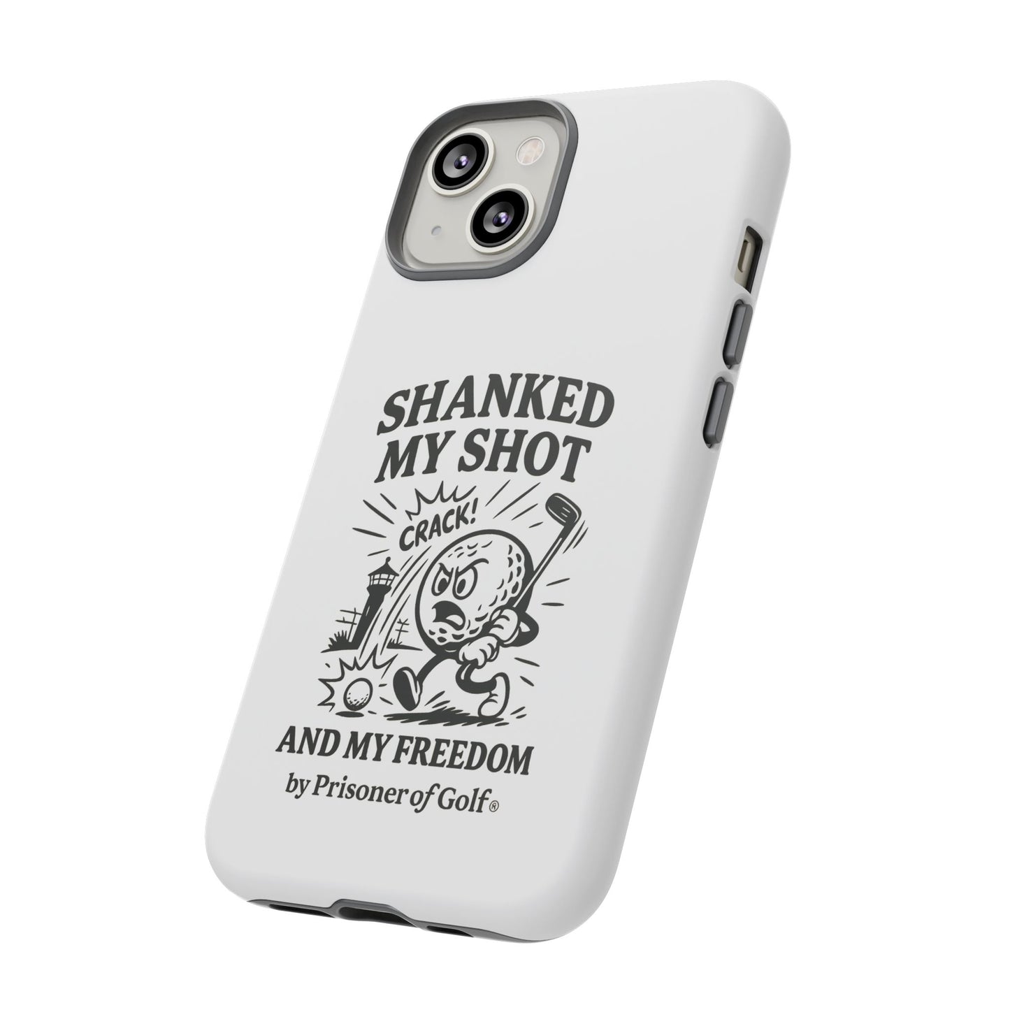 Shanked My Shot, Golf-Themed Phone Case, Funny Golf Gift, Golfer Accessory, Golf Lover's Case, Unique Sports Merchandise