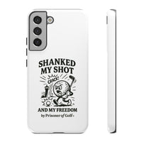 Shanked My Shot, Golf-Themed Phone Case, Funny Golf Gift, Golfer Accessory, Golf Lover's Case, Unique Sports Merchandise