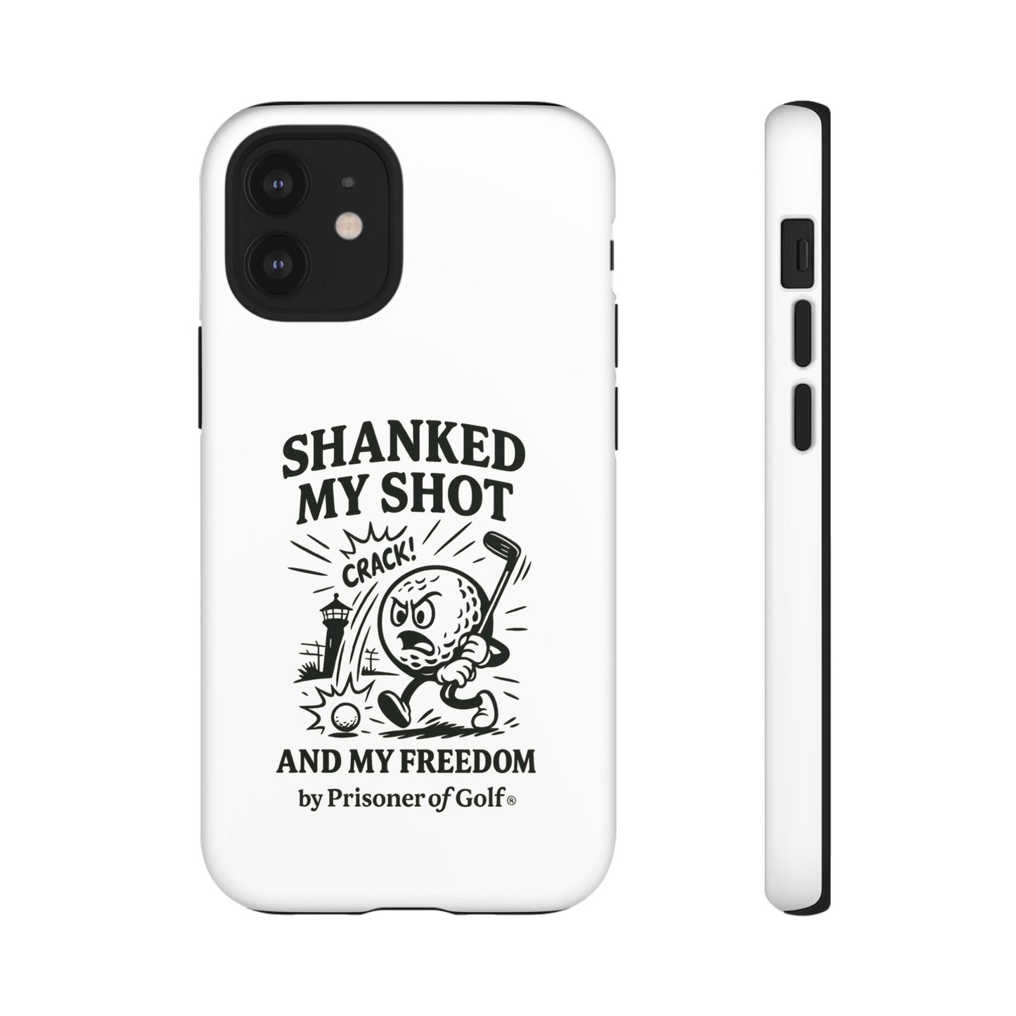 Shanked My Shot, Golf-Themed Phone Case, Funny Golf Gift, Golfer Accessory, Golf Lover's Case, Unique Sports Merchandise