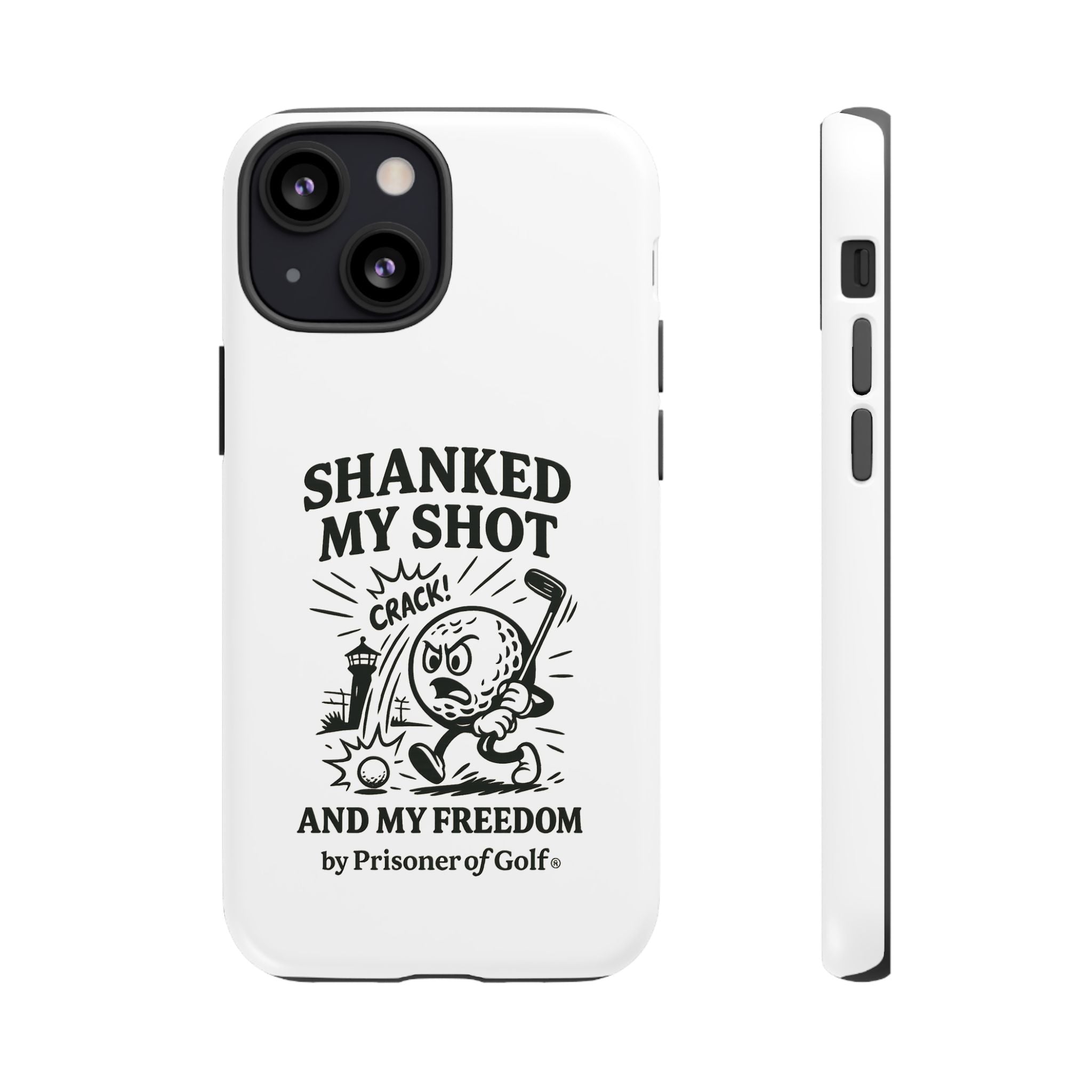 Shanked My Shot, Golf-Themed Phone Case, Funny Golf Gift, Golfer Accessory, Golf Lover's Case, Unique Sports Merchandise