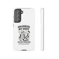 Shanked My Shot, Golf-Themed Phone Case, Funny Golf Gift, Golfer Accessory, Golf Lover's Case, Unique Sports Merchandise