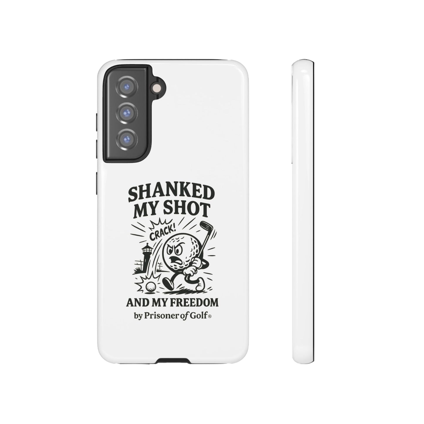 Shanked My Shot, Golf-Themed Phone Case, Funny Golf Gift, Golfer Accessory, Golf Lover's Case, Unique Sports Merchandise