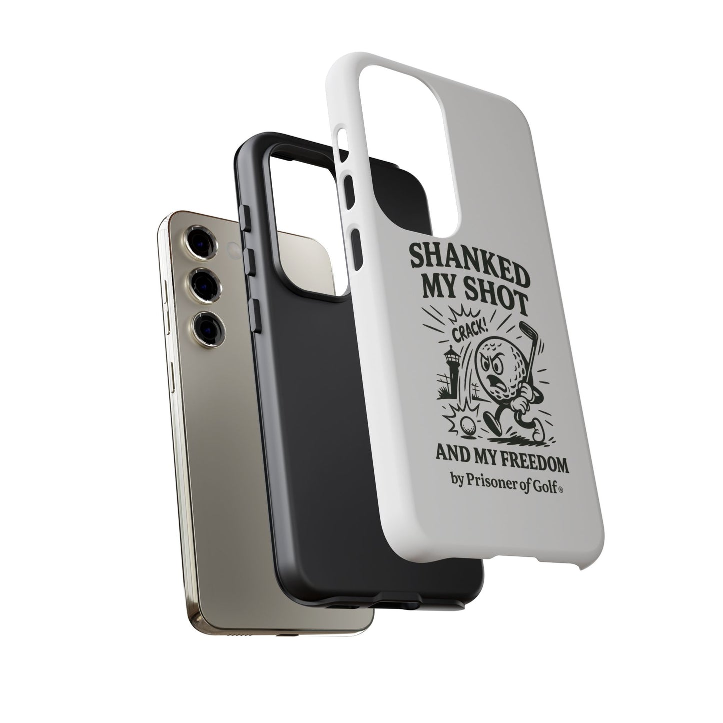 Shanked My Shot, Golf-Themed Phone Case, Funny Golf Gift, Golfer Accessory, Golf Lover's Case, Unique Sports Merchandise