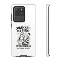 Shanked My Shot, Golf-Themed Phone Case, Funny Golf Gift, Golfer Accessory, Golf Lover's Case, Unique Sports Merchandise