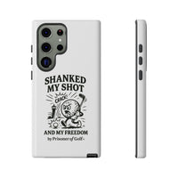 Shanked My Shot, Golf-Themed Phone Case, Funny Golf Gift, Golfer Accessory, Golf Lover's Case, Unique Sports Merchandise