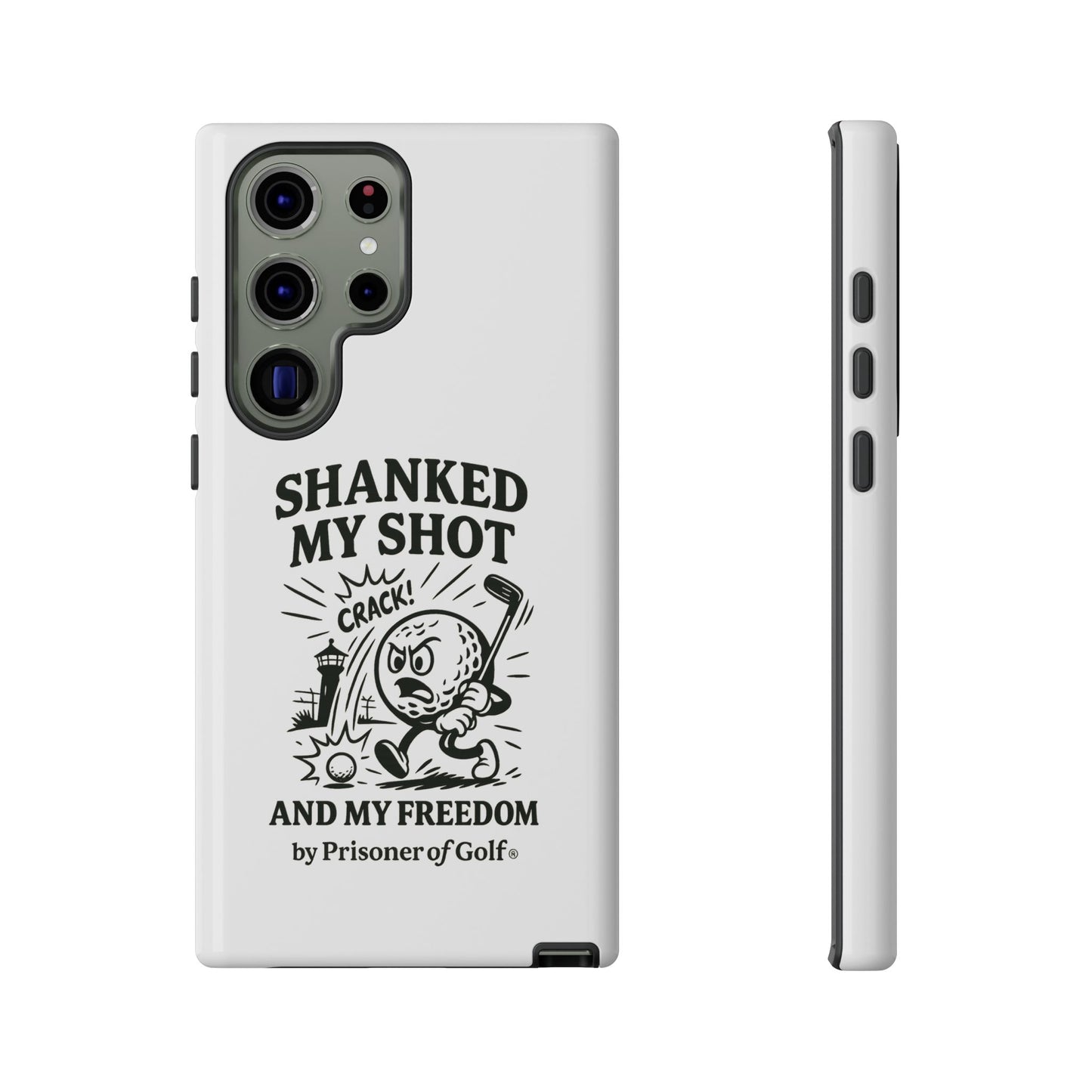 Shanked My Shot, Golf-Themed Phone Case, Funny Golf Gift, Golfer Accessory, Golf Lover's Case, Unique Sports Merchandise
