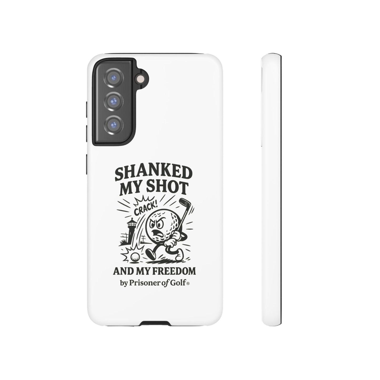 Shanked My Shot, Golf-Themed Phone Case, Funny Golf Gift, Golfer Accessory, Golf Lover's Case, Unique Sports Merchandise