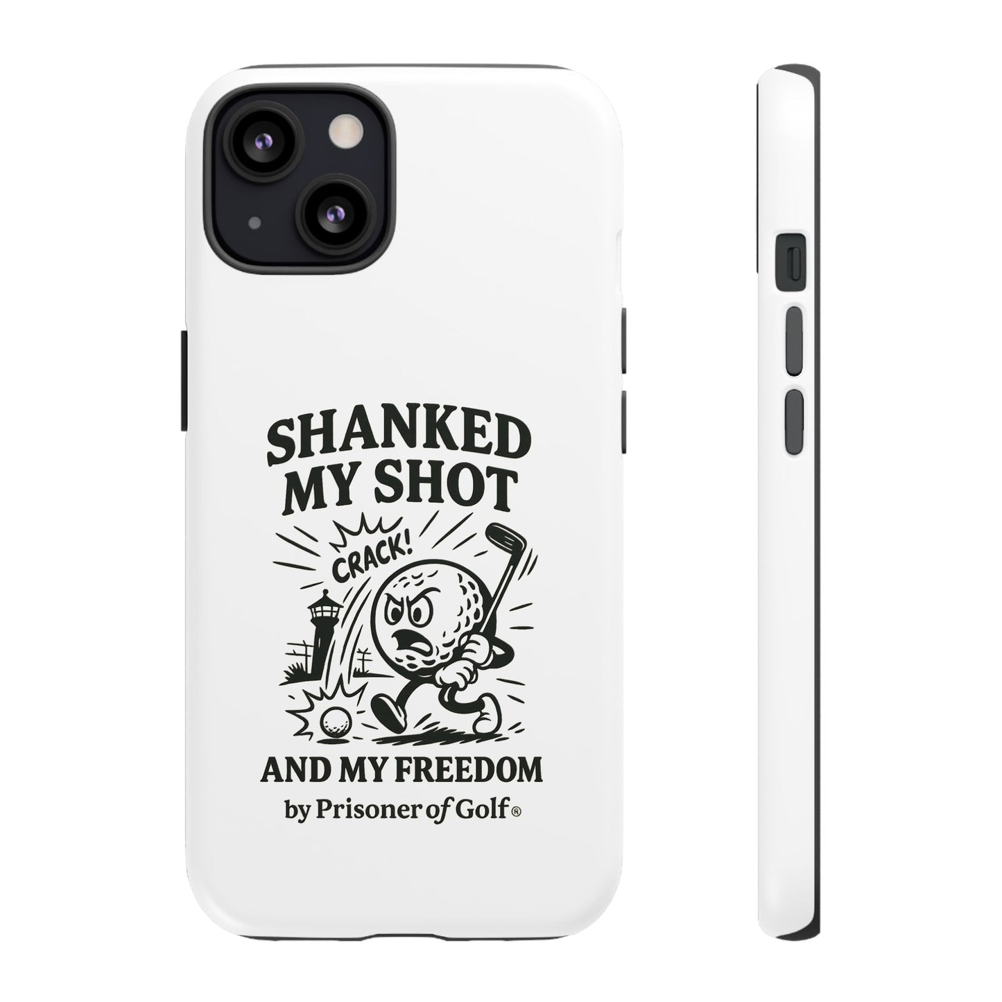 Shanked My Shot, Golf-Themed Phone Case, Funny Golf Gift, Golfer Accessory, Golf Lover's Case, Unique Sports Merchandise