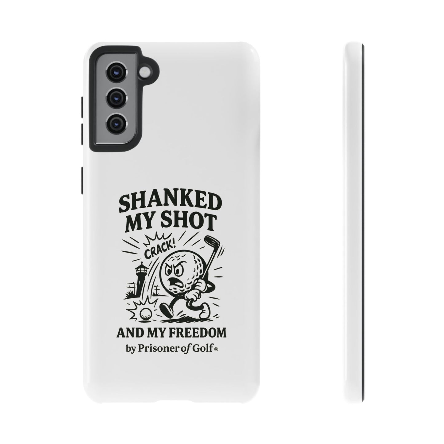 Shanked My Shot, Golf-Themed Phone Case, Funny Golf Gift, Golfer Accessory, Golf Lover's Case, Unique Sports Merchandise