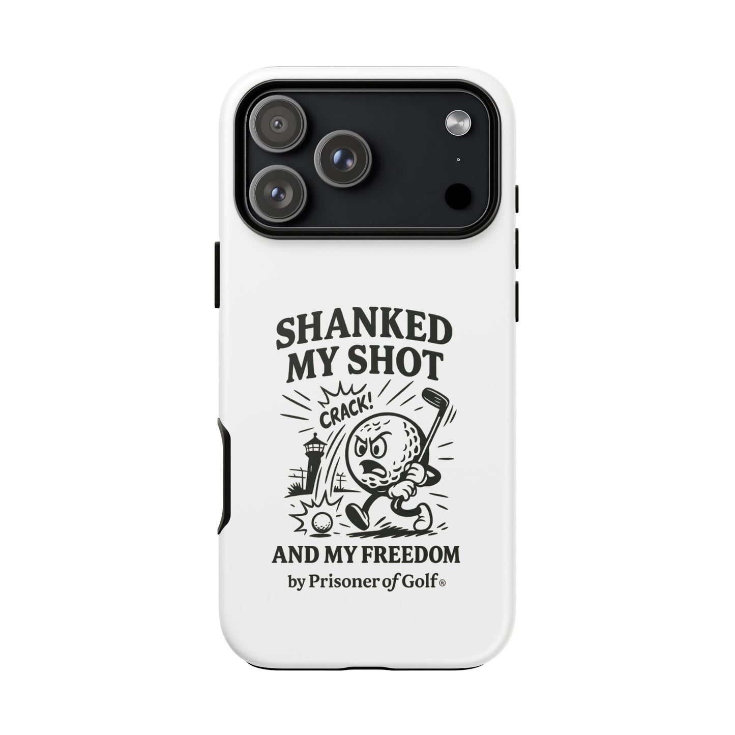 Shanked My Shot, Golf-Themed Phone Case, Funny Golf Gift, Golfer Accessory, Golf Lover's Case, Unique Sports Merchandise