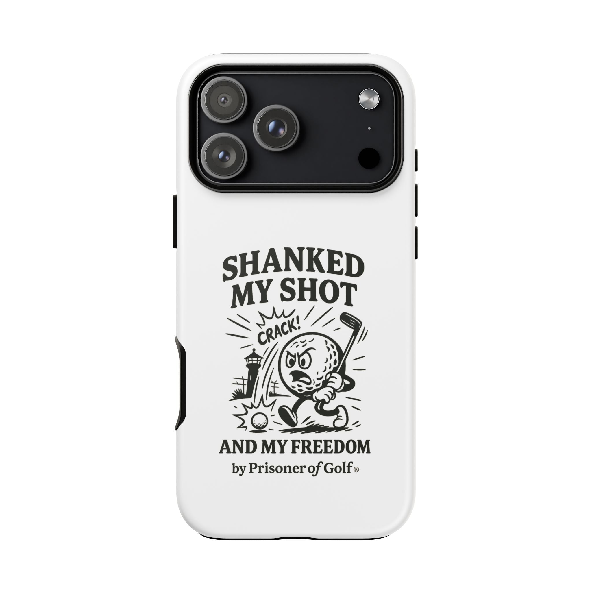 Shanked My Shot, Golf-Themed Phone Case, Funny Golf Gift, Golfer Accessory, Golf Lover's Case, Unique Sports Merchandise