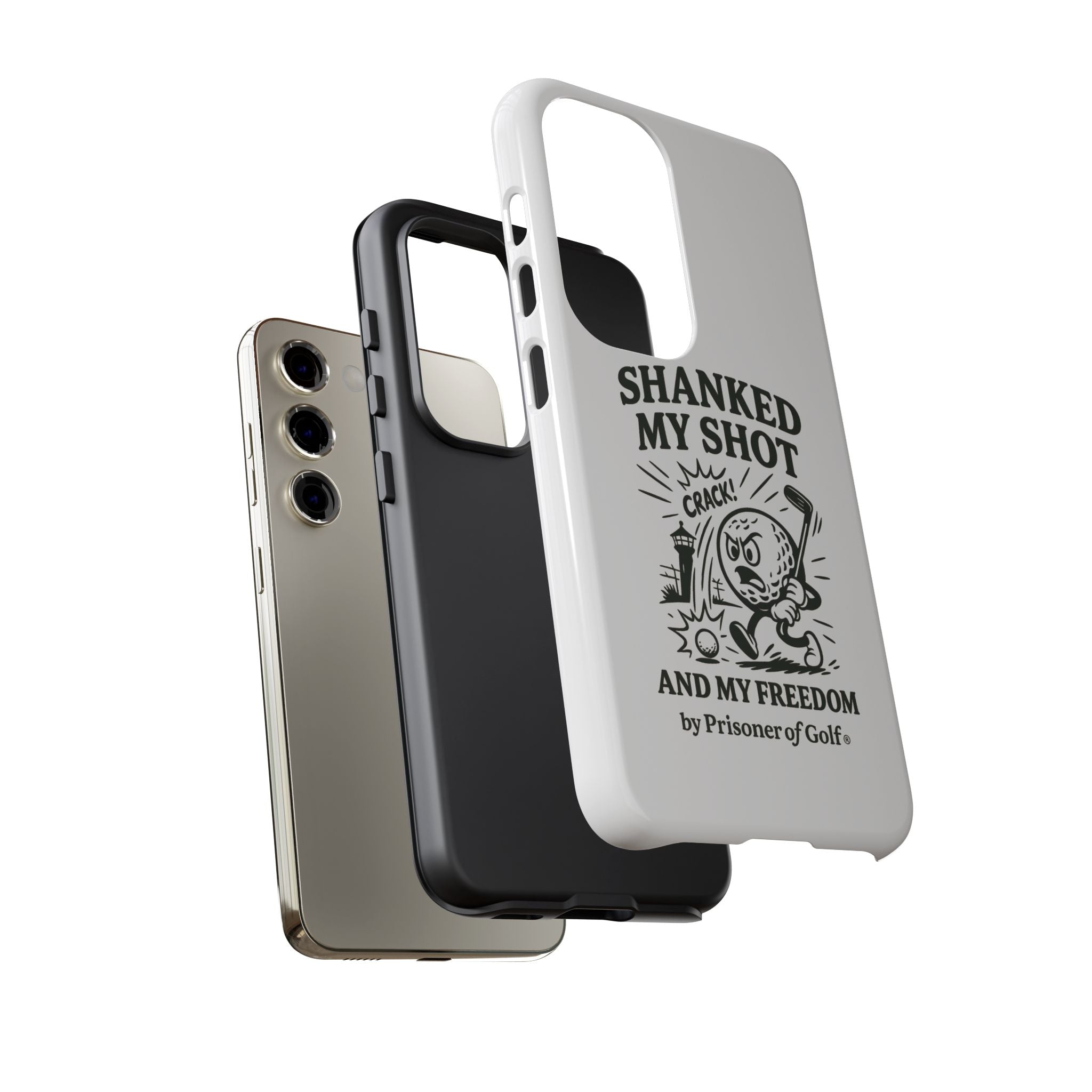 Shanked My Shot, Golf-Themed Phone Case, Funny Golf Gift, Golfer Accessory, Golf Lover's Case, Unique Sports Merchandise