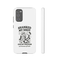 Shanked My Shot, Golf-Themed Phone Case, Funny Golf Gift, Golfer Accessory, Golf Lover's Case, Unique Sports Merchandise