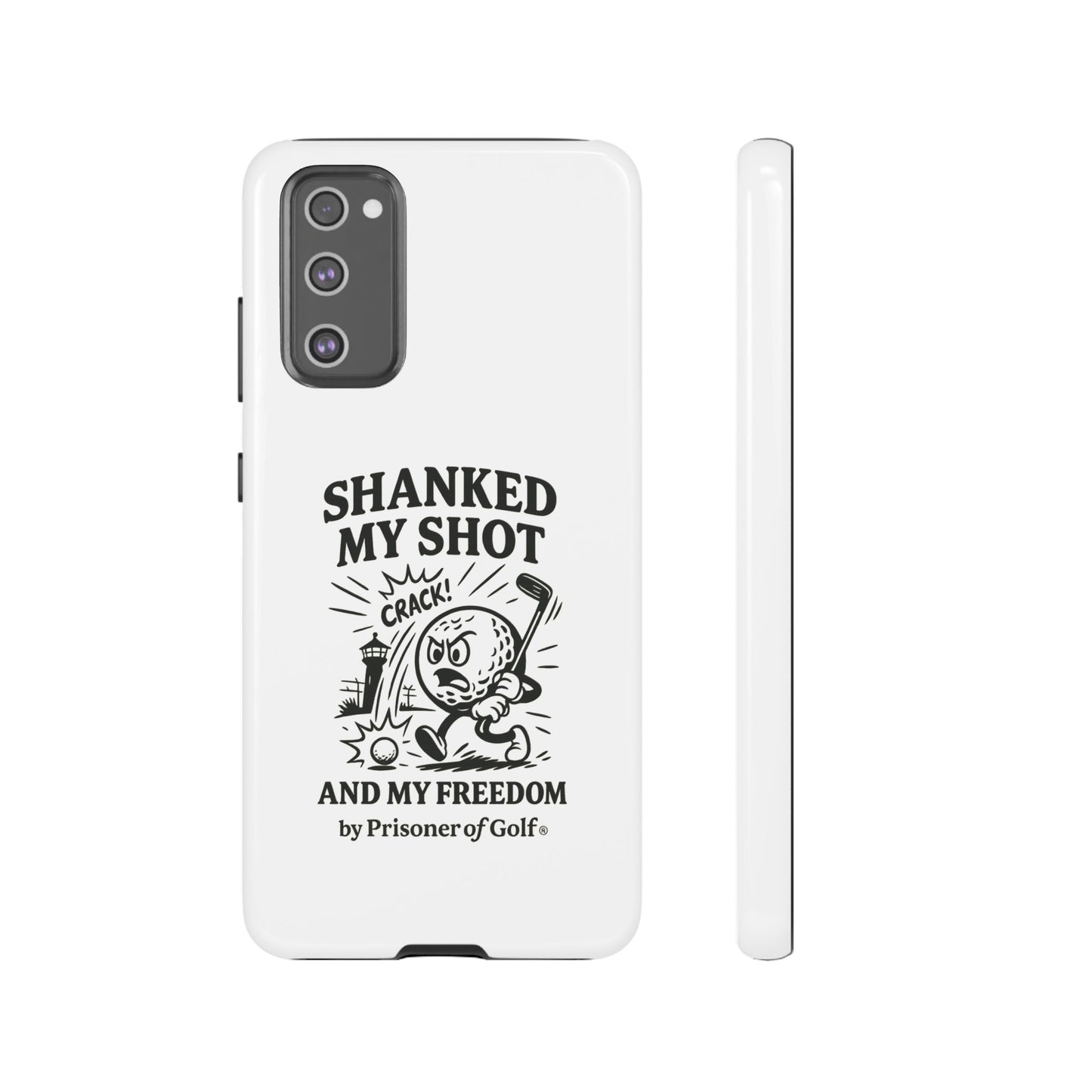 Shanked My Shot, Golf-Themed Phone Case, Funny Golf Gift, Golfer Accessory, Golf Lover's Case, Unique Sports Merchandise