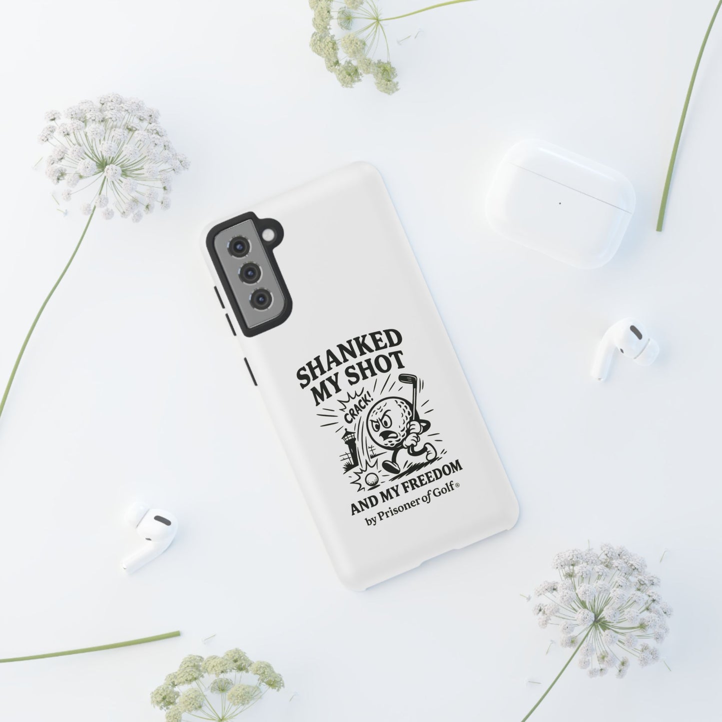 Shanked My Shot, Golf-Themed Phone Case, Funny Golf Gift, Golfer Accessory, Golf Lover's Case, Unique Sports Merchandise