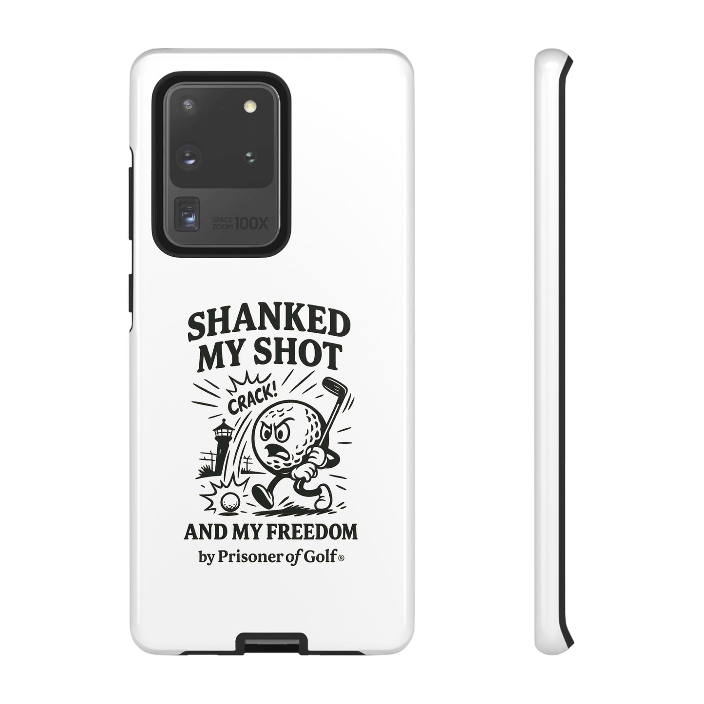 Shanked My Shot, Golf-Themed Phone Case, Funny Golf Gift, Golfer Accessory, Golf Lover's Case, Unique Sports Merchandise
