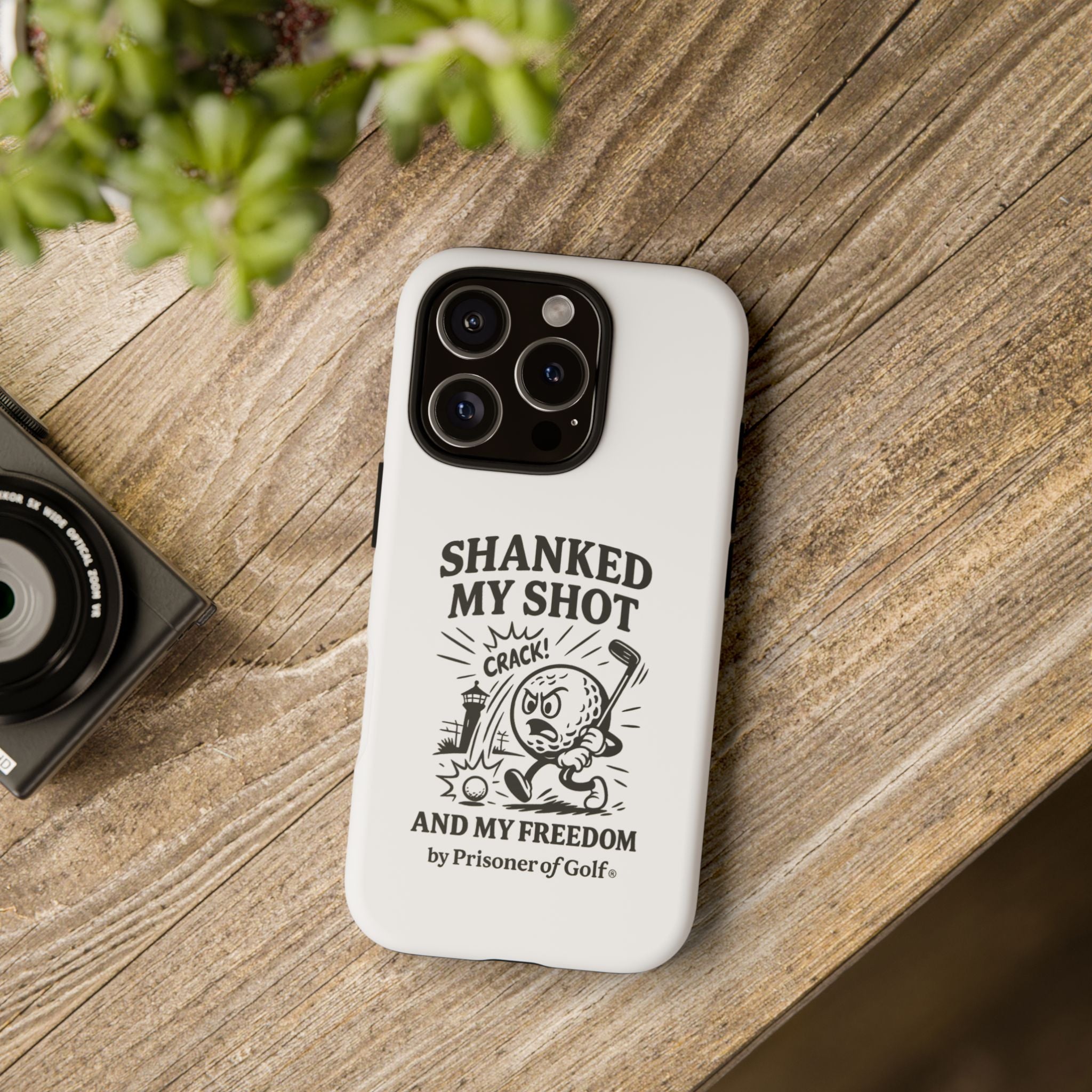 Shanked My Shot, Golf-Themed Phone Case, Funny Golf Gift, Golfer Accessory, Golf Lover's Case, Unique Sports Merchandise