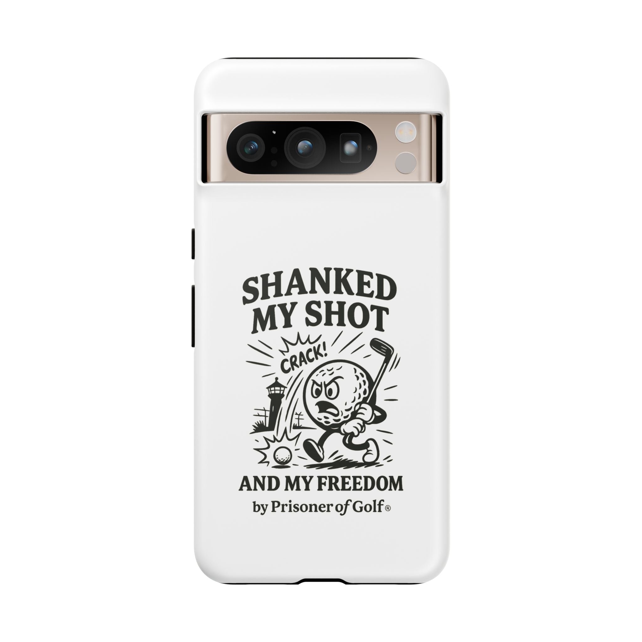 Shanked My Shot, Golf-Themed Phone Case, Funny Golf Gift, Golfer Accessory, Golf Lover's Case, Unique Sports Merchandise