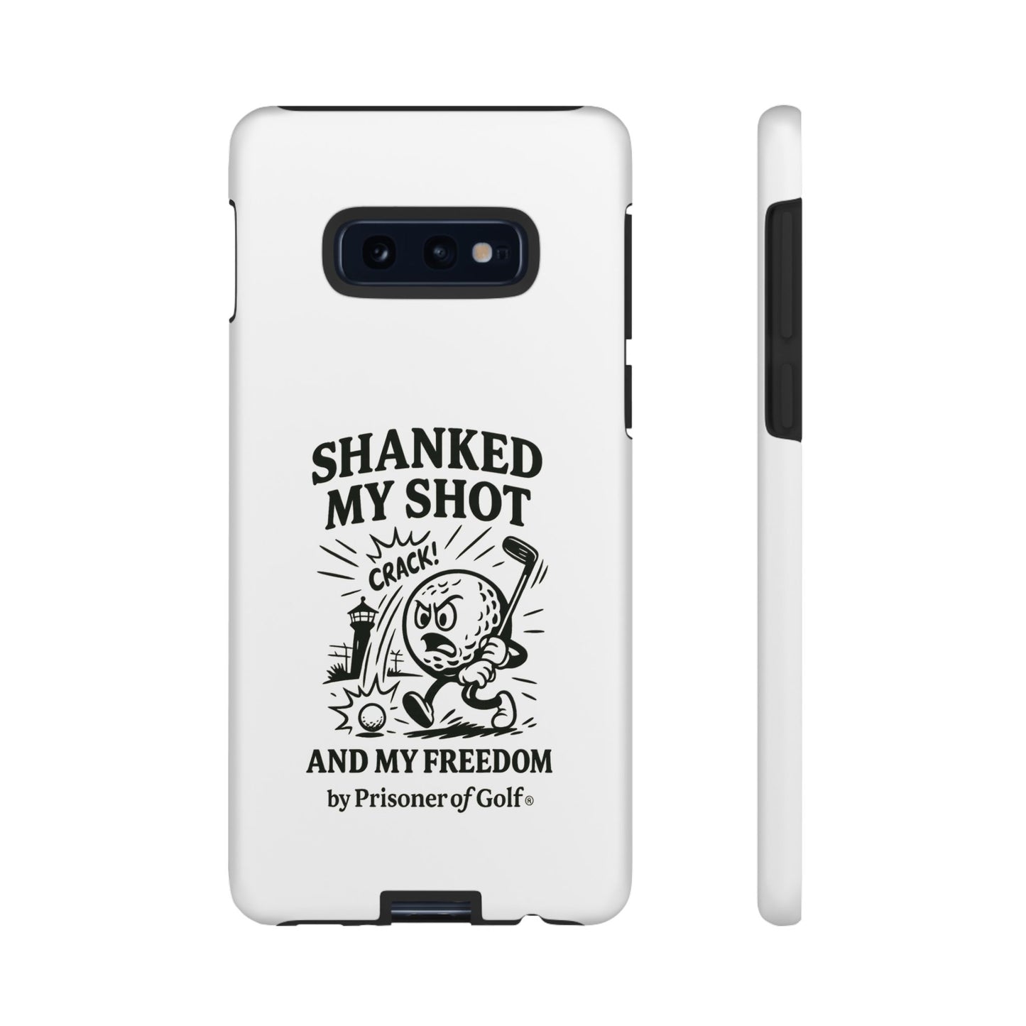 Shanked My Shot, Golf-Themed Phone Case, Funny Golf Gift, Golfer Accessory, Golf Lover's Case, Unique Sports Merchandise