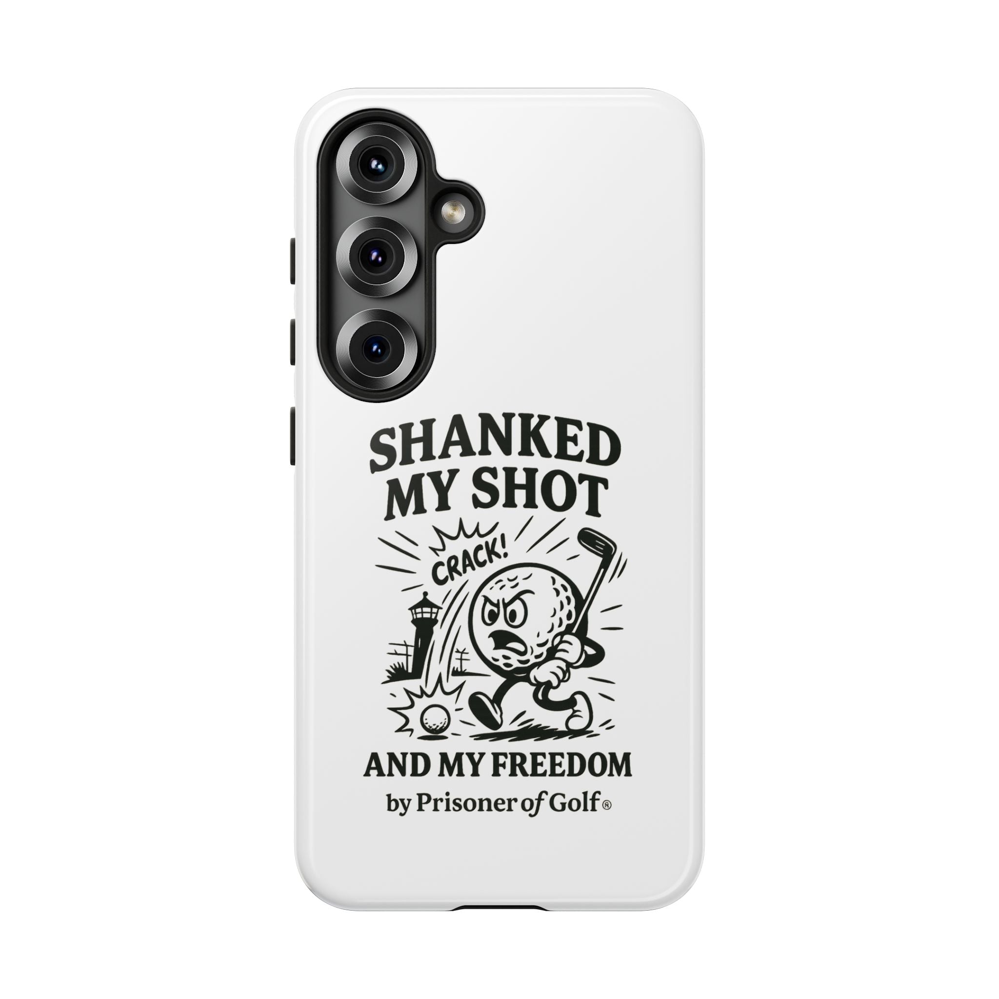Shanked My Shot, Golf-Themed Phone Case, Funny Golf Gift, Golfer Accessory, Golf Lover's Case, Unique Sports Merchandise