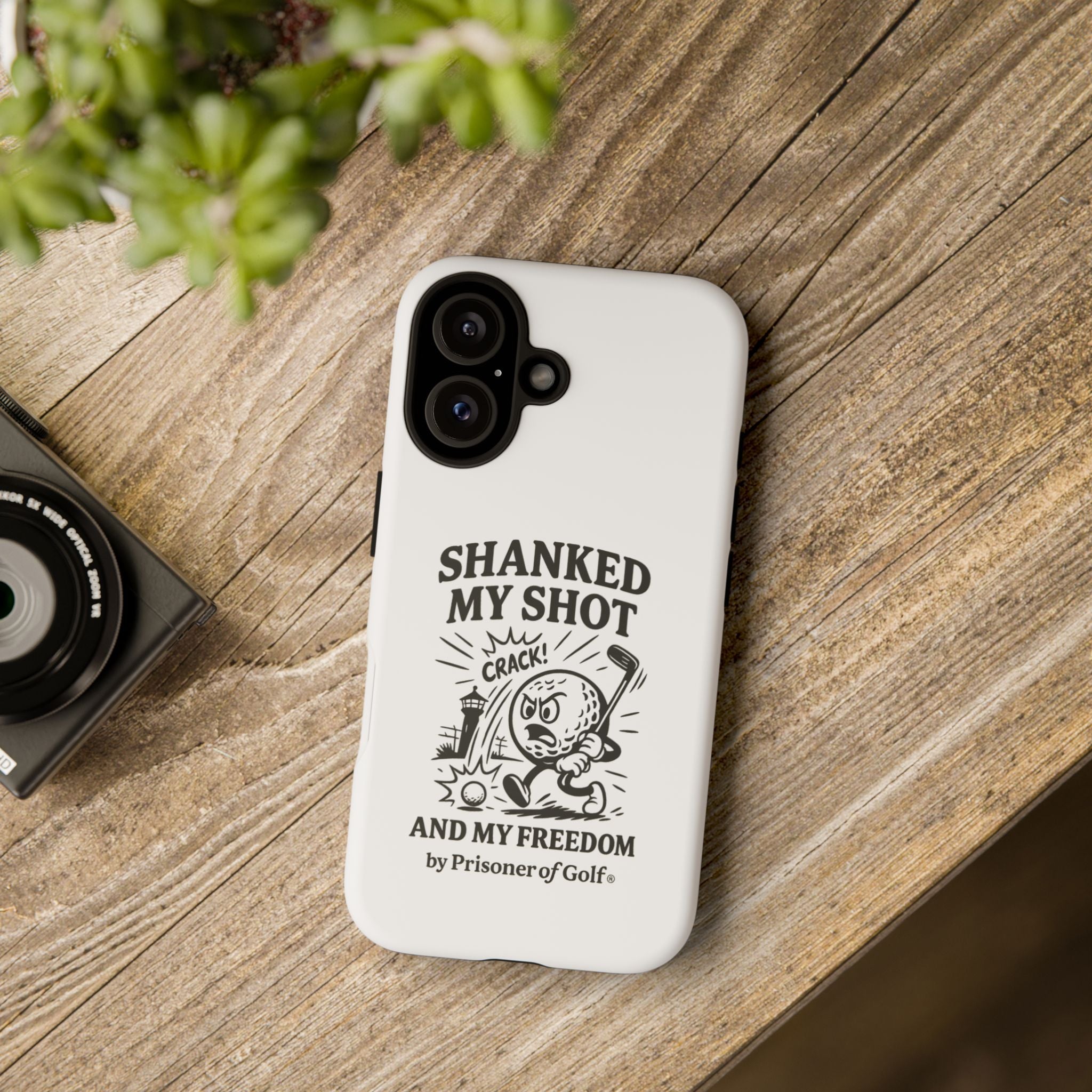 Shanked My Shot, Golf-Themed Phone Case, Funny Golf Gift, Golfer Accessory, Golf Lover's Case, Unique Sports Merchandise