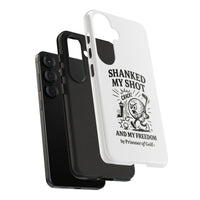 Shanked My Shot, Golf-Themed Phone Case, Funny Golf Gift, Golfer Accessory, Golf Lover's Case, Unique Sports Merchandise