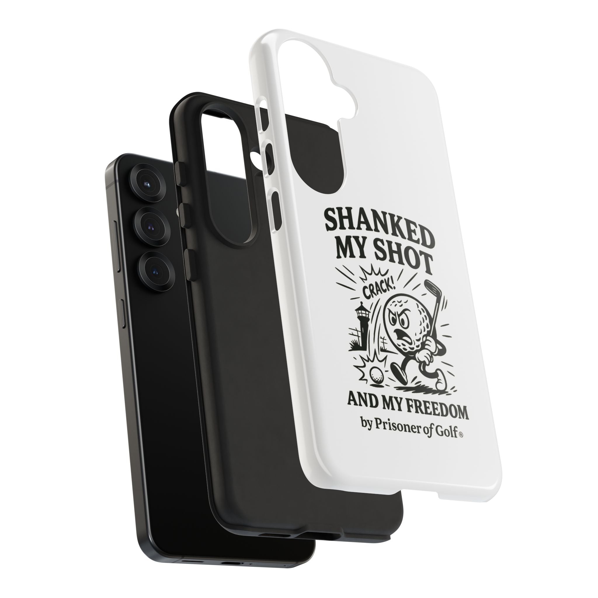 Shanked My Shot, Golf-Themed Phone Case, Funny Golf Gift, Golfer Accessory, Golf Lover's Case, Unique Sports Merchandise