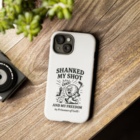 Shanked My Shot, Golf-Themed Phone Case, Funny Golf Gift, Golfer Accessory, Golf Lover's Case, Unique Sports Merchandise