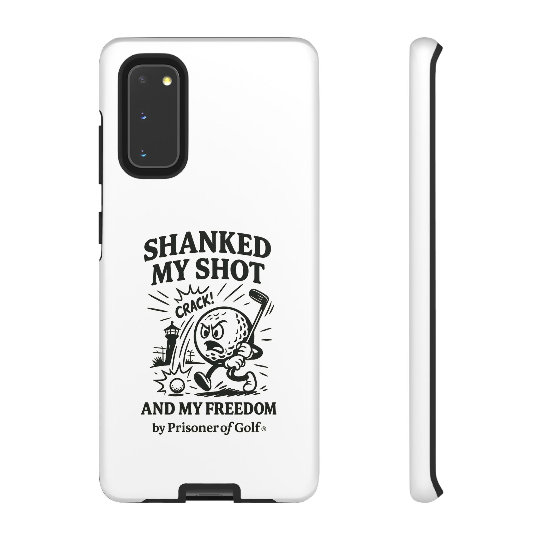 Shanked My Shot, Golf-Themed Phone Case, Funny Golf Gift, Golfer Accessory, Golf Lover's Case, Unique Sports Merchandise