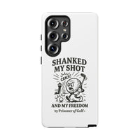 Shanked My Shot, Golf-Themed Phone Case, Funny Golf Gift, Golfer Accessory, Golf Lover's Case, Unique Sports Merchandise