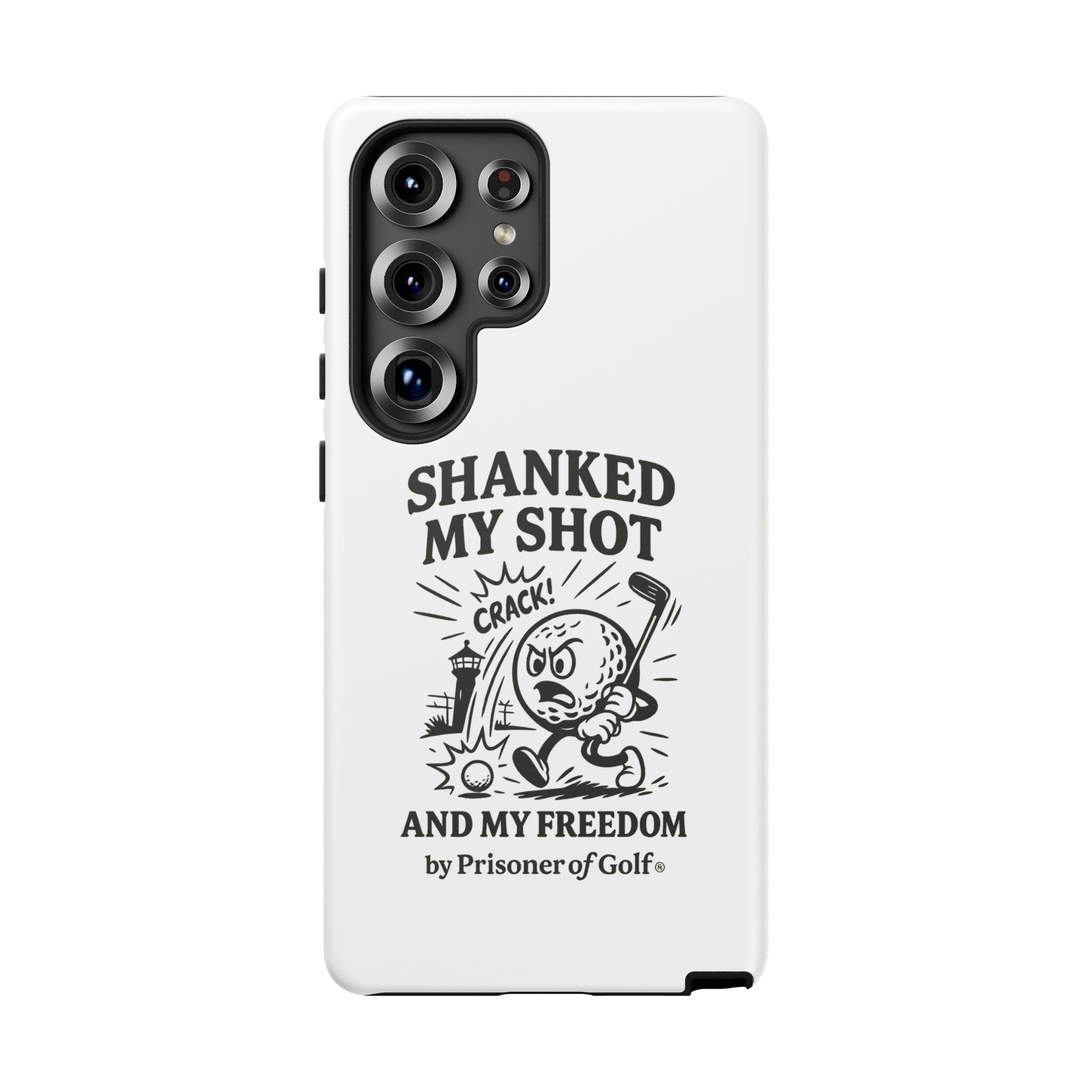 Shanked My Shot, Golf-Themed Phone Case, Funny Golf Gift, Golfer Accessory, Golf Lover's Case, Unique Sports Merchandise