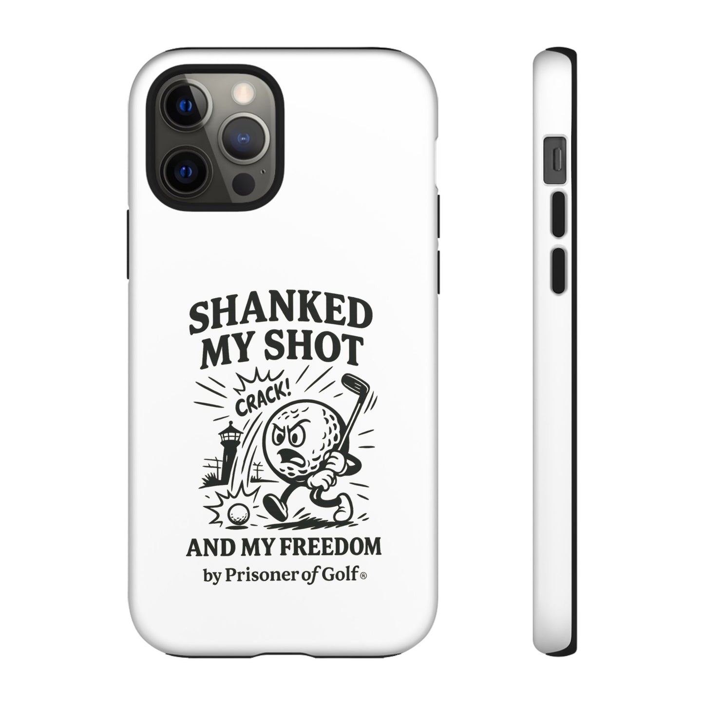 Shanked My Shot, Golf-Themed Phone Case, Funny Golf Gift, Golfer Accessory, Golf Lover's Case, Unique Sports Merchandise