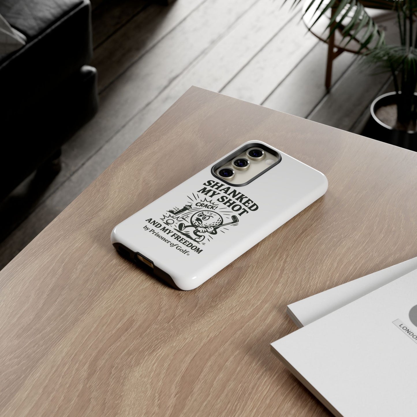 Shanked My Shot, Golf-Themed Phone Case, Funny Golf Gift, Golfer Accessory, Golf Lover's Case, Unique Sports Merchandise