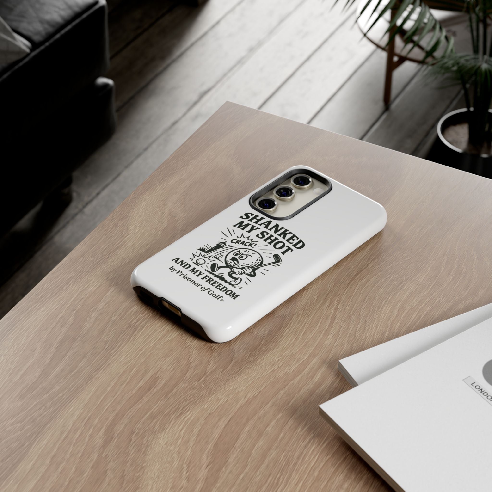 Shanked My Shot, Golf-Themed Phone Case, Funny Golf Gift, Golfer Accessory, Golf Lover's Case, Unique Sports Merchandise