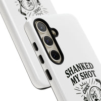 Shanked My Shot, Golf-Themed Phone Case, Funny Golf Gift, Golfer Accessory, Golf Lover's Case, Unique Sports Merchandise