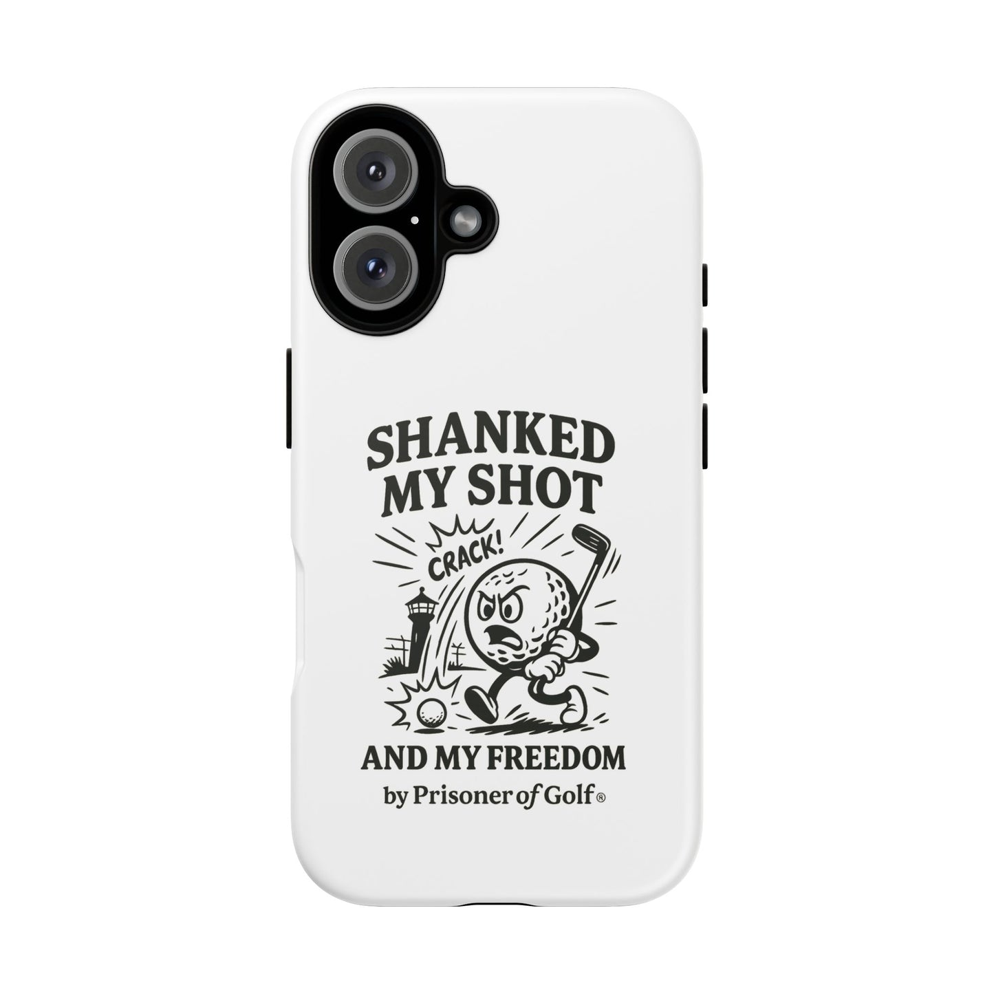 Shanked My Shot, Golf-Themed Phone Case, Funny Golf Gift, Golfer Accessory, Golf Lover's Case, Unique Sports Merchandise